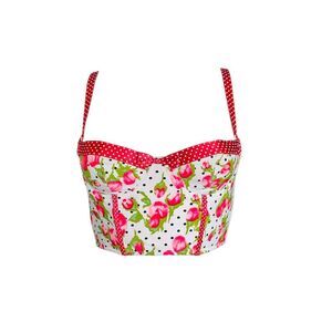 vintage victoria’s secret coquette corset top